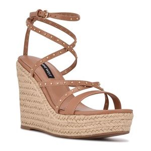 NINE WEST Espadrille Wedge Sandals